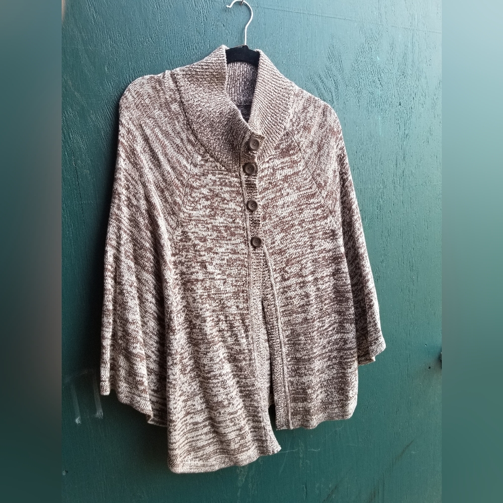 Brown Poncho XL